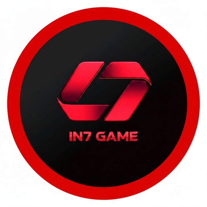 IN7 Game 2026 mobile app interface screen showing download and login option